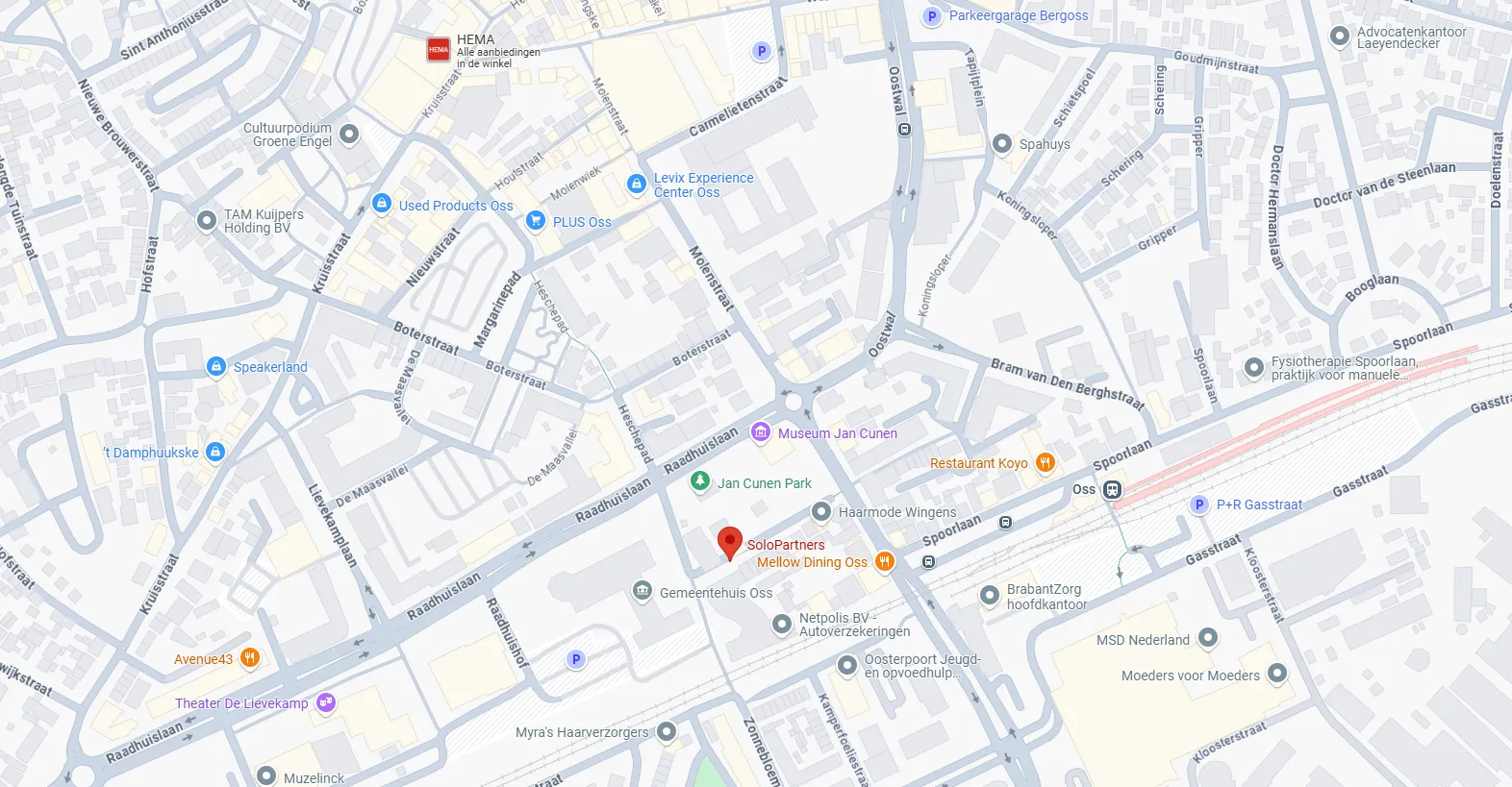 Kaart van SoloPartners