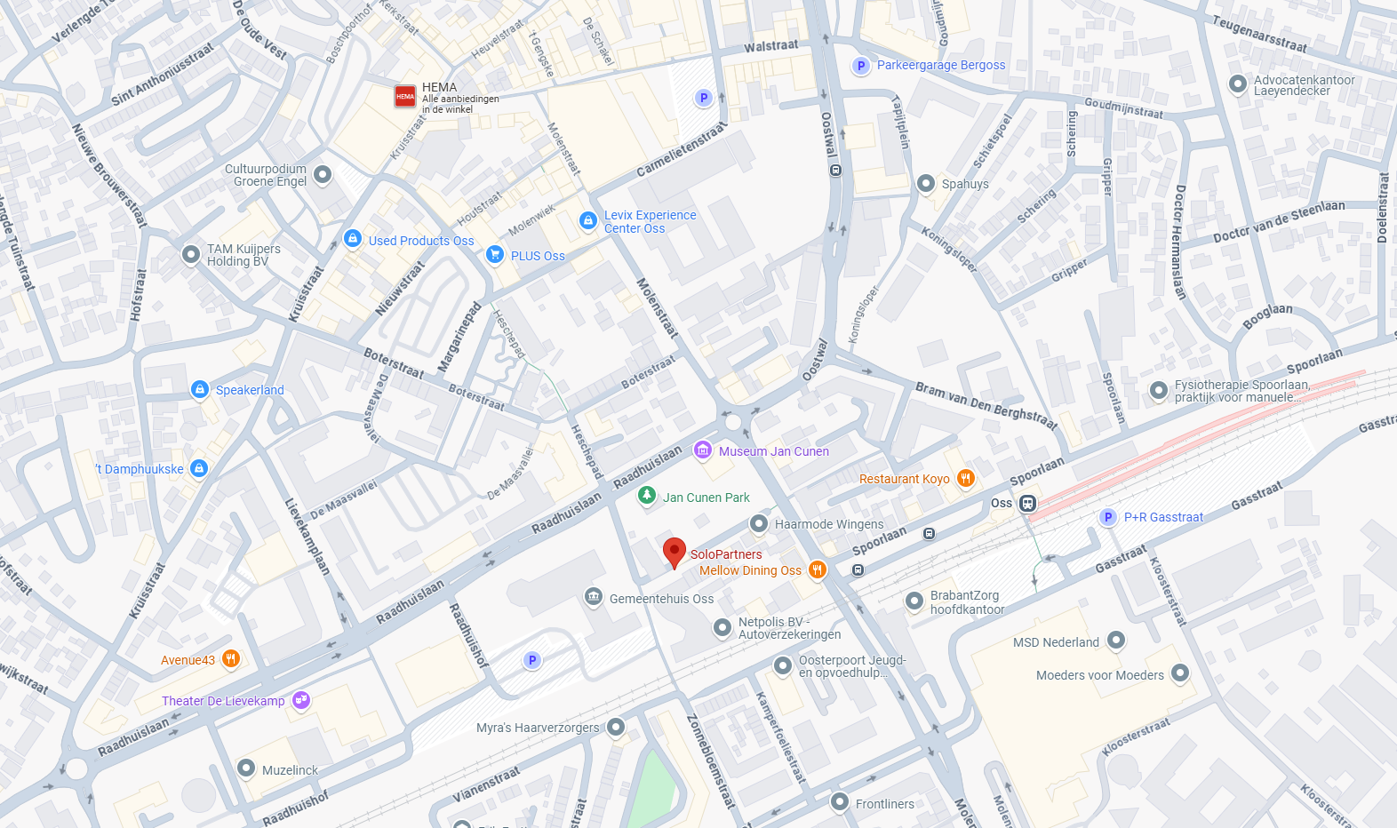 Kaart van SoloPartners